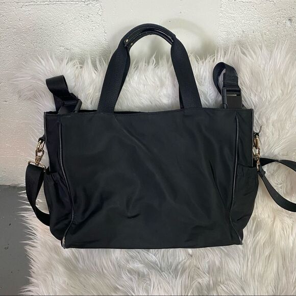 Anthracite-black colored Kaos New Colores Baby bag | TOUS TOUS Black Crossbody Strap Water Repellent Baby Diaper Bag